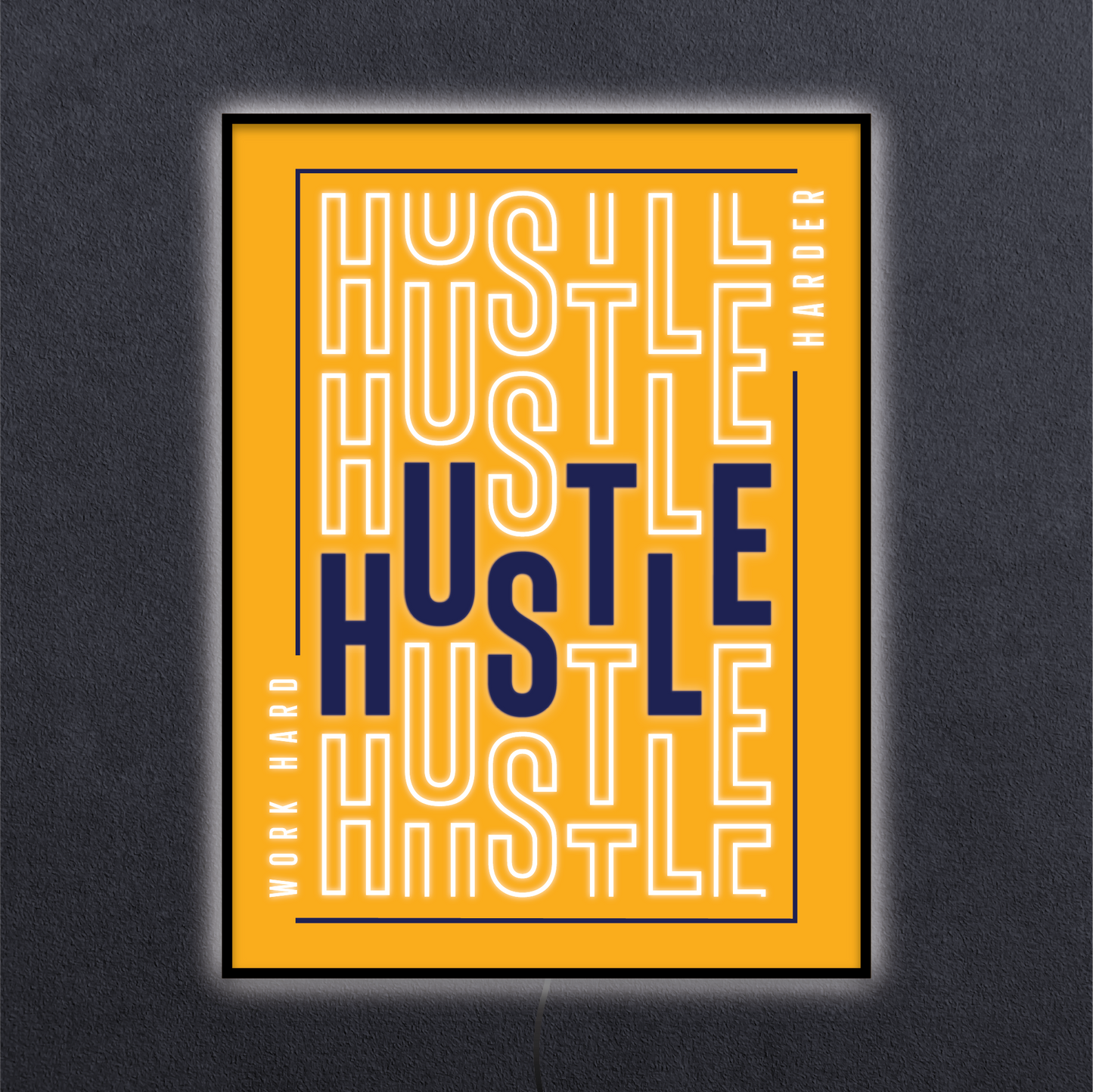 Framed Acrylic LED Sign