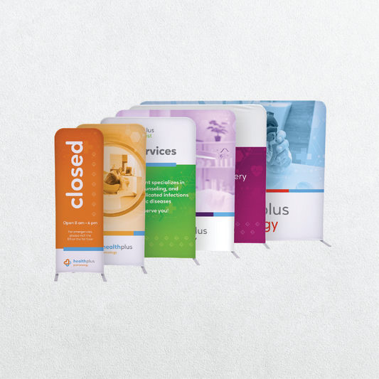 Stretch Stand Printed Media - Double Sided